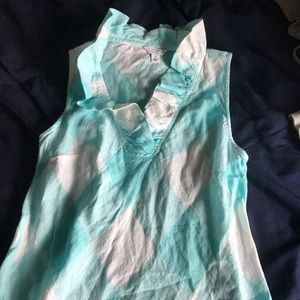 Sleeveless blouse